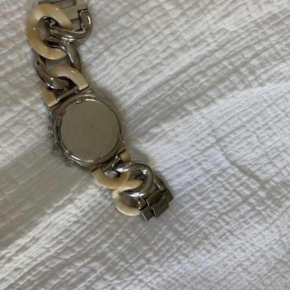 Michael Kors runway twist two-tone watch